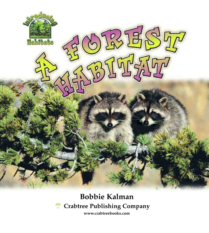 A Forest Habitat book cover