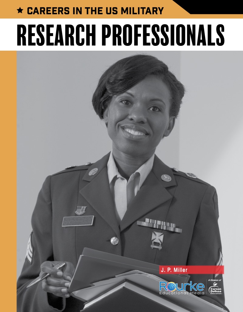 Careers in the US Military: Research Professionals book cover
