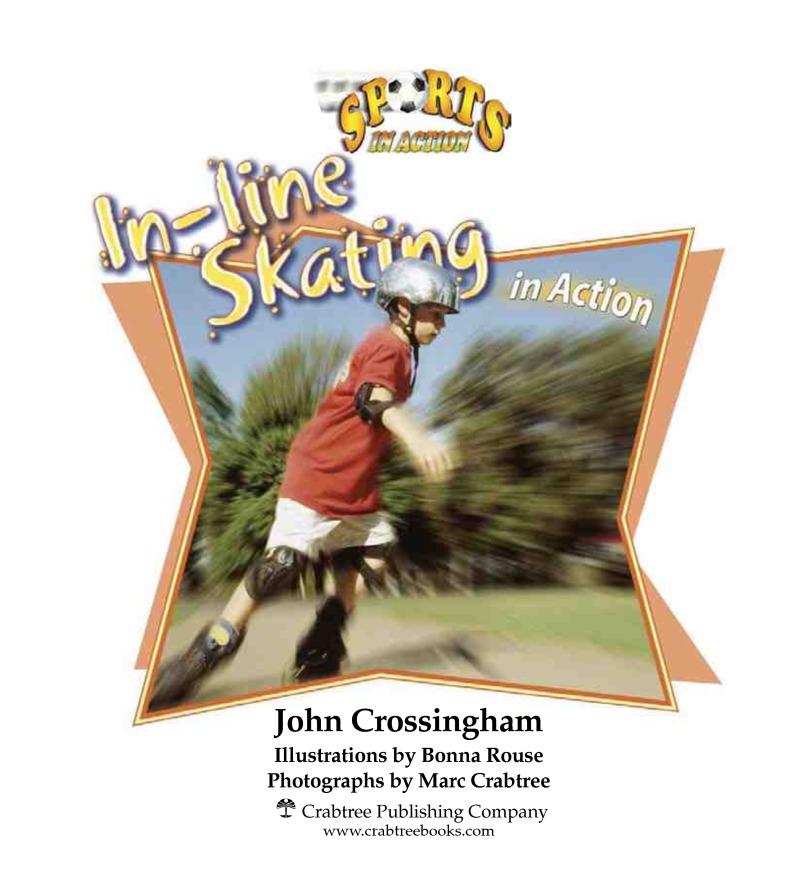 In-Line Skating in Action book cover