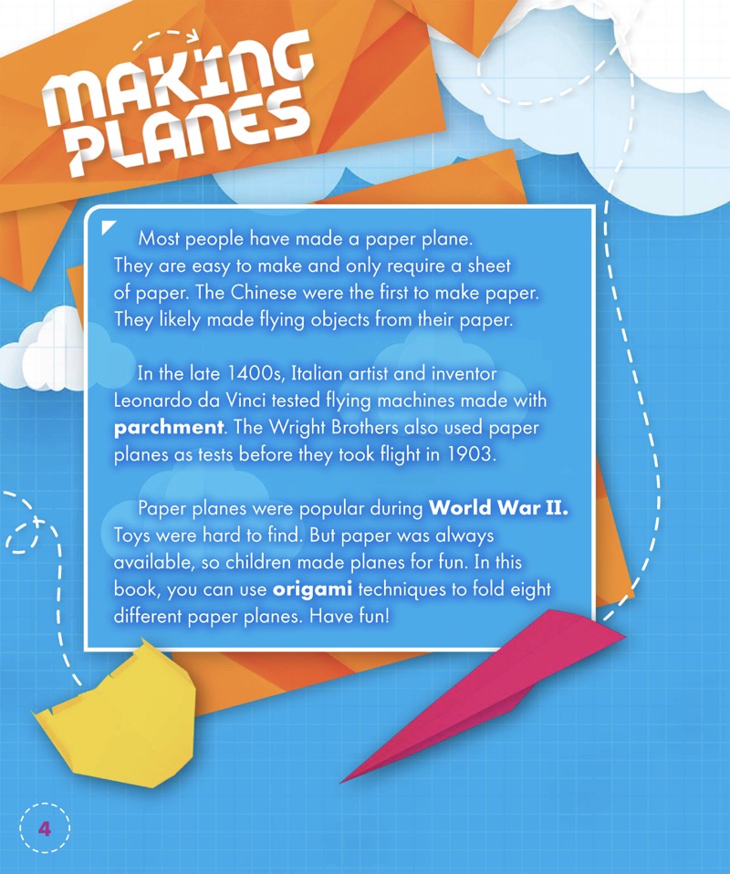Take Flight!: Advanced Level Paper Airplanes — page 1