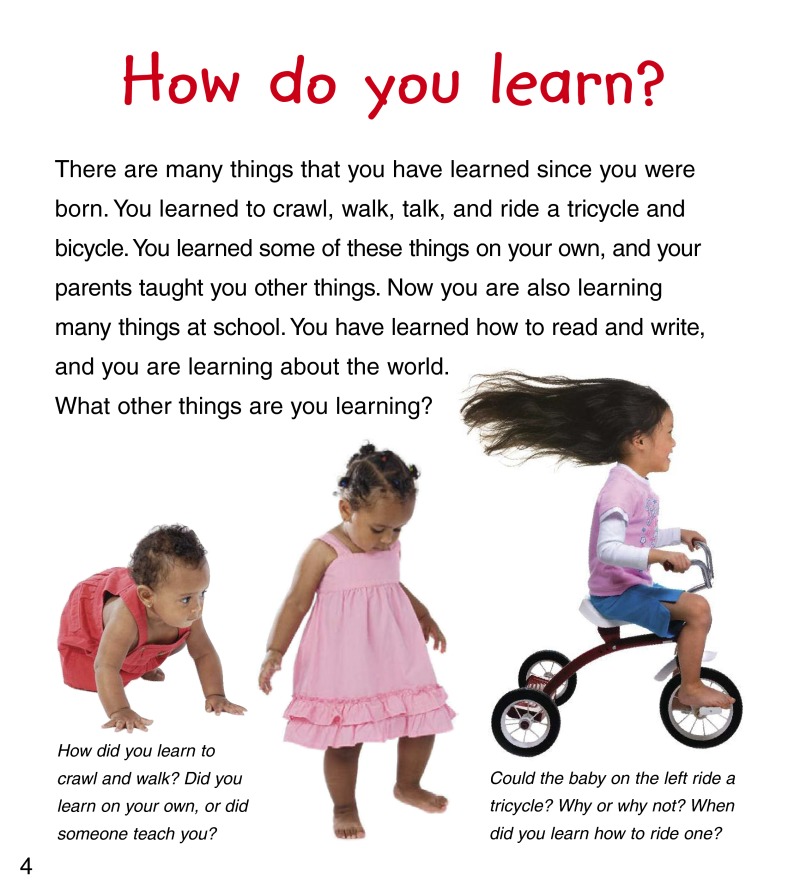 How Do Baby Animals Learn? — page 1