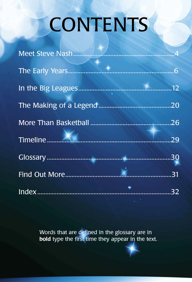 Steve Nash (Superstars!) book cover