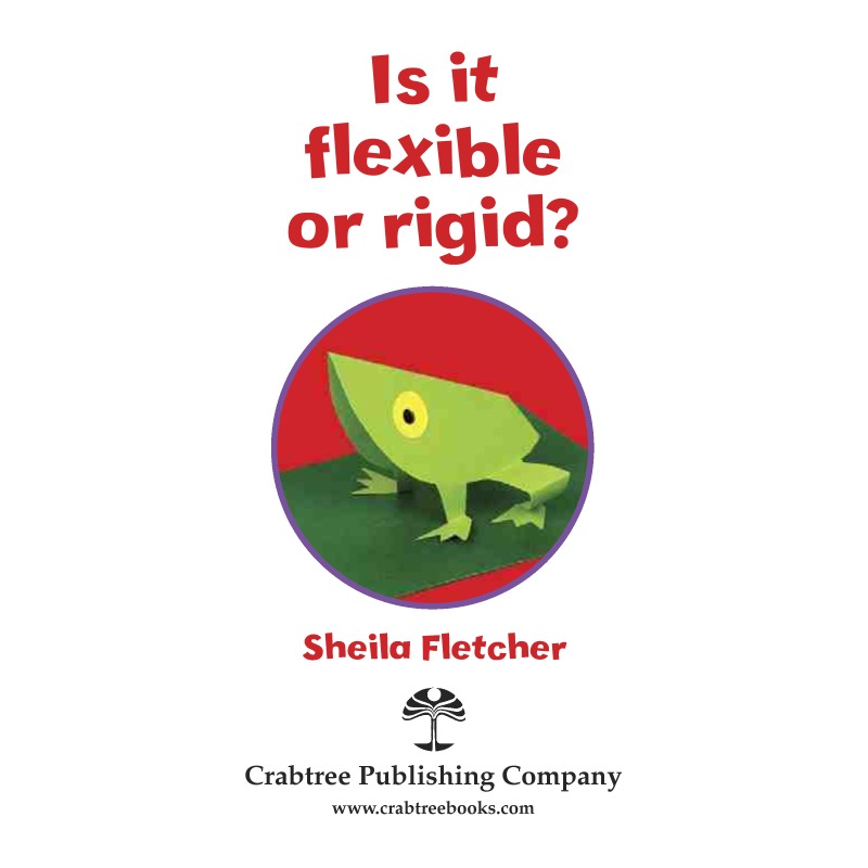Is it Flexible or Rigid? book cover
