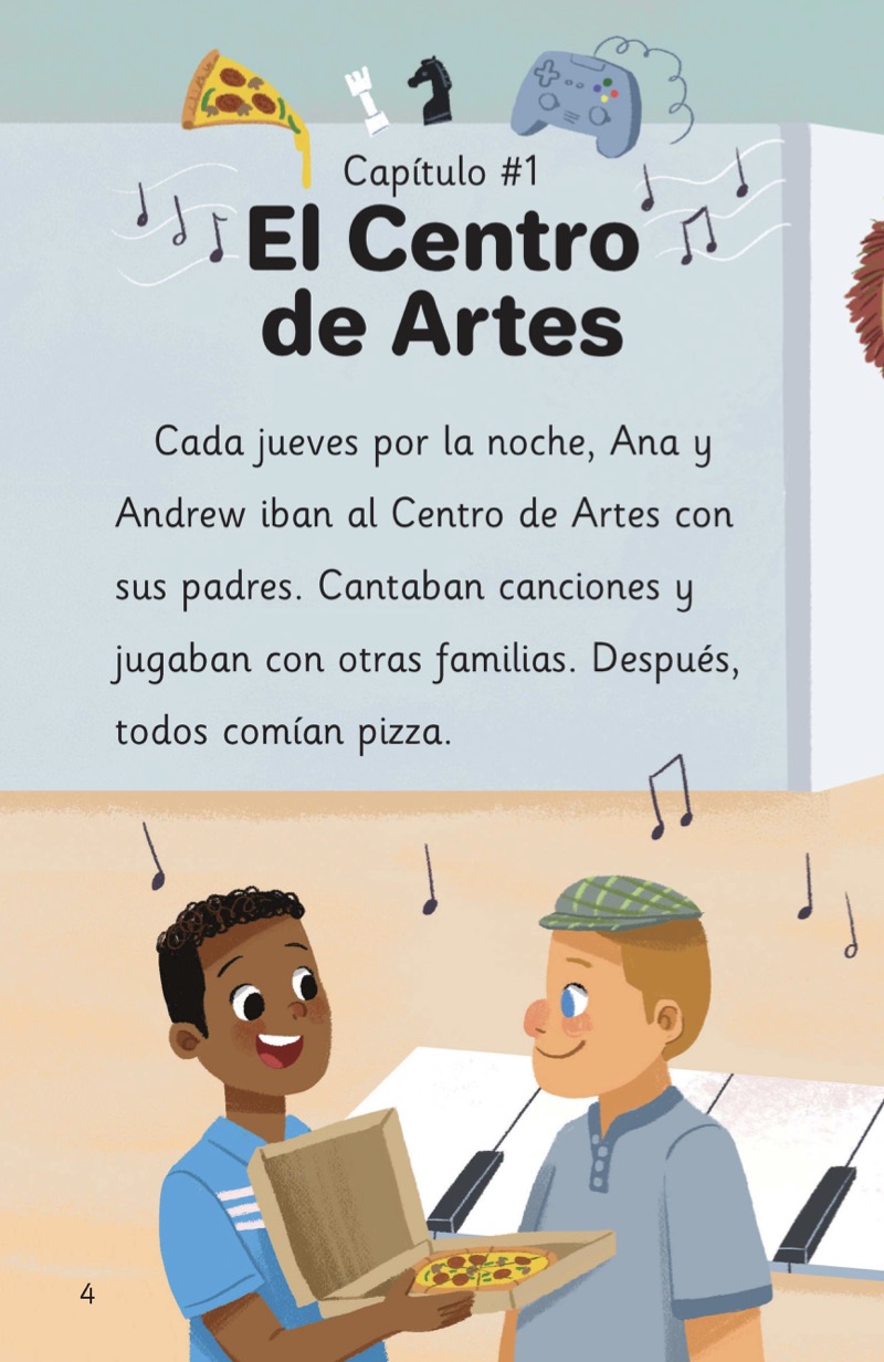 Ana & Andrew: El violín mágico — page 1