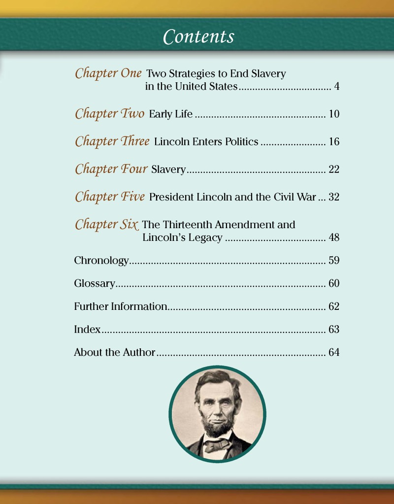 Abraham Lincoln: The Great Emancipator book cover