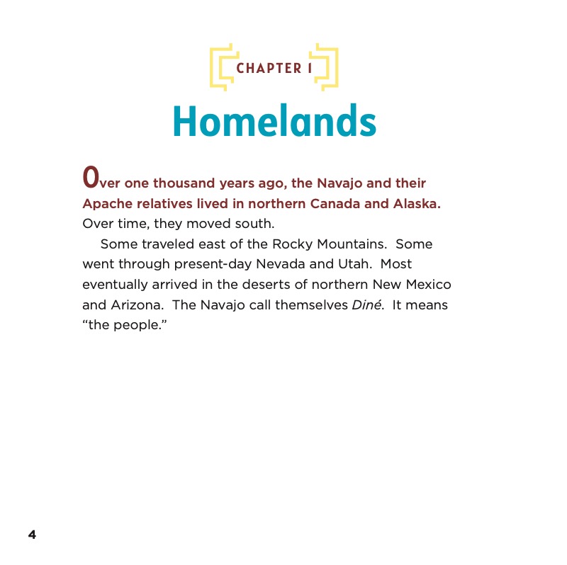 Native American Nations: Navajo — page 1