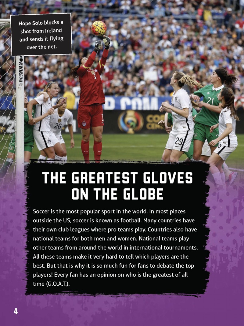 G.O.A.T. Soccer Goalkeepers — page 1