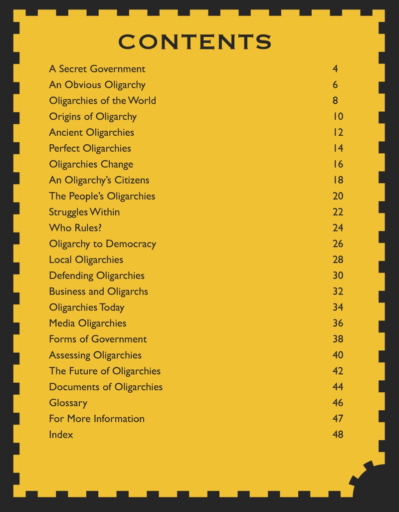 What Is an Oligarchy? book cover