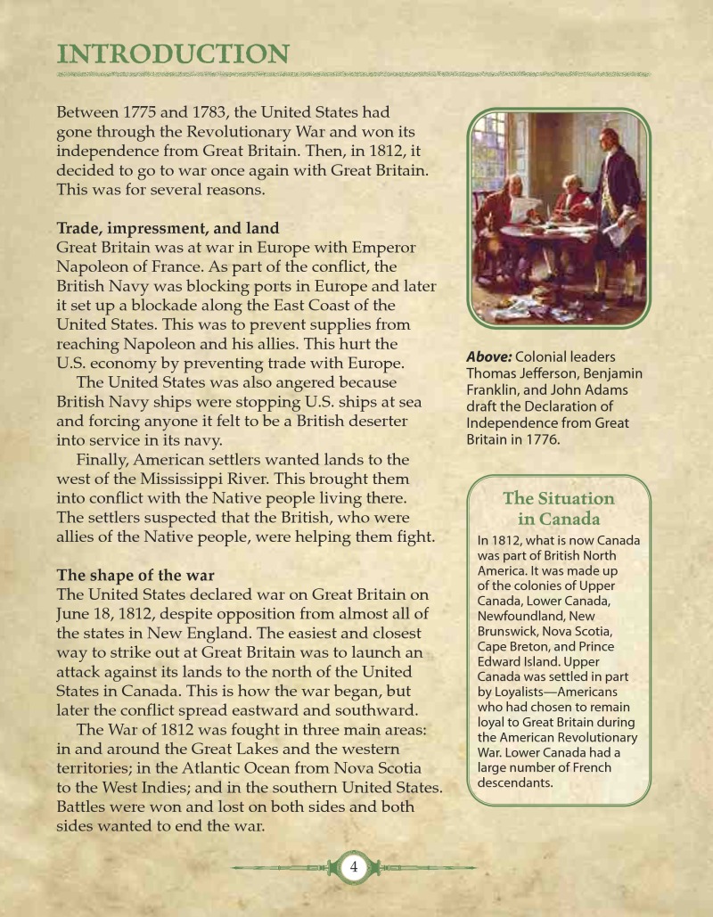 The Legacy of the War of 1812 — page 1