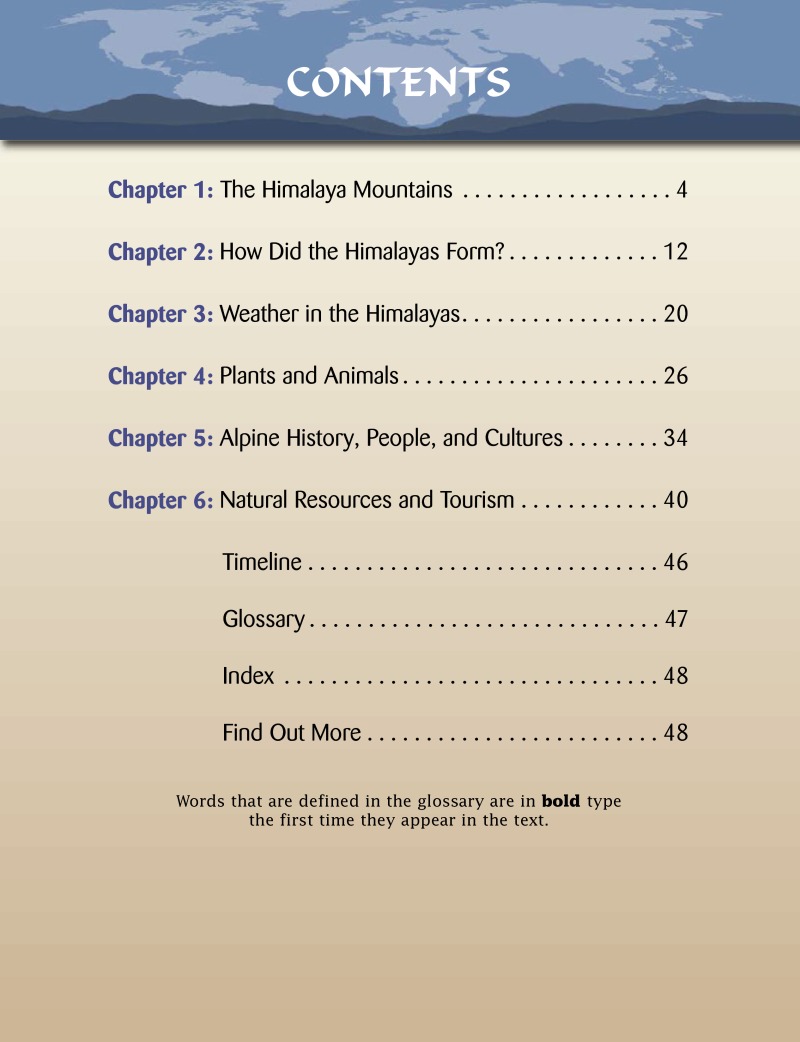 The Himalayas (Mountains Around the World) book cover
