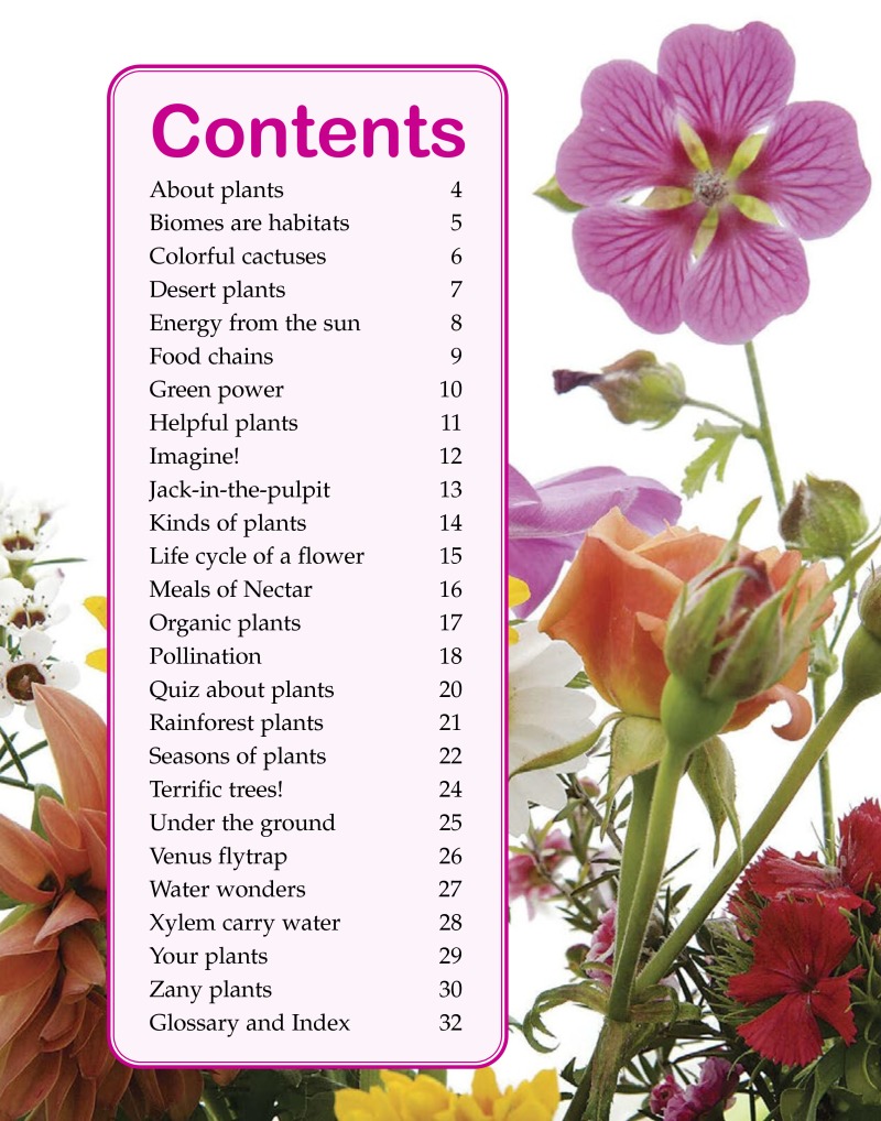The ABCs of Plants book cover