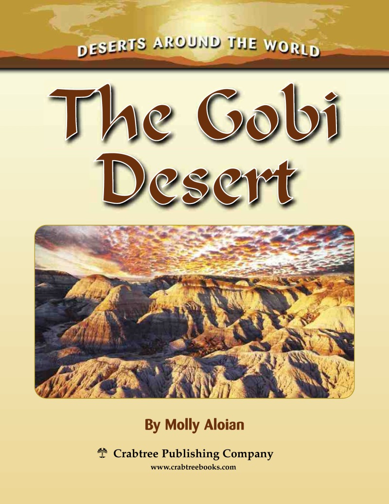 The Gobi Desert book cover