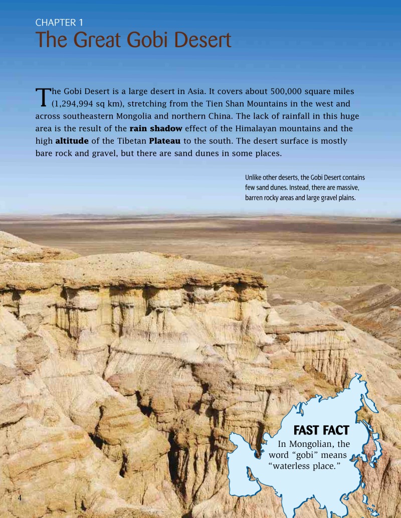 The Gobi Desert — page 1