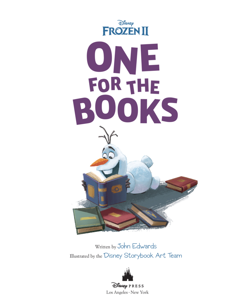 Frozen 2: One for the Books book cover