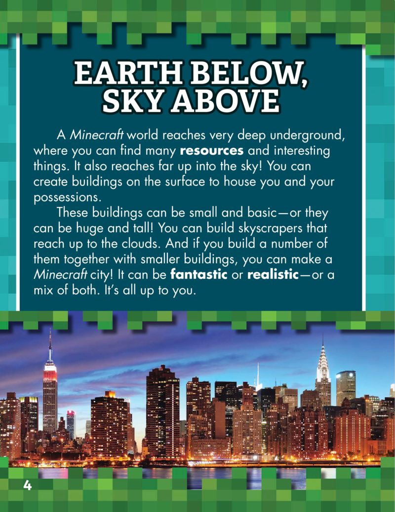 Great Minecraft Builds: Your Unofficial Guide to Building Cool Minecraft Skyscrapers — page 1