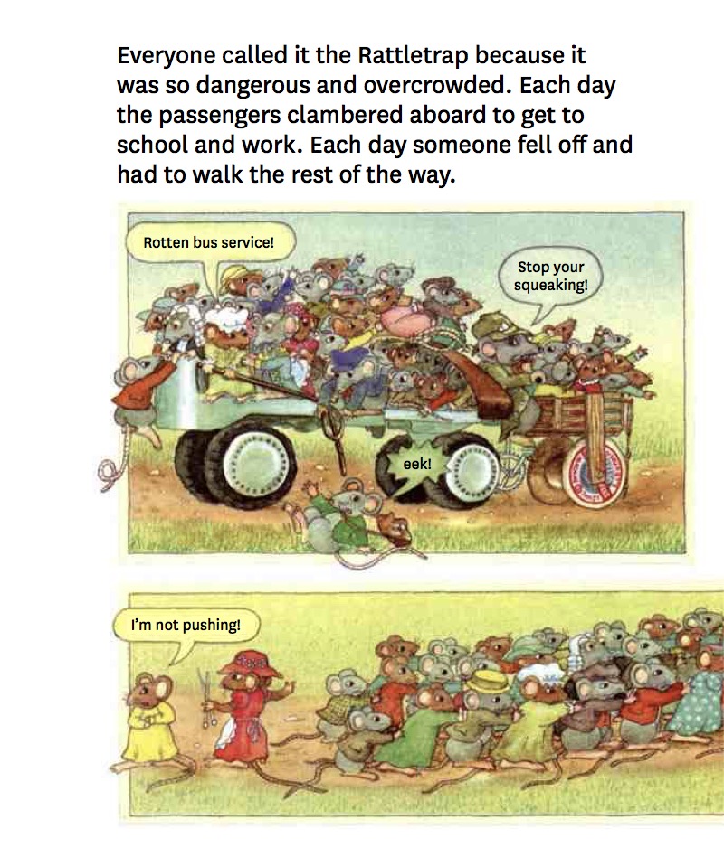 The Mice and the Clockwork Bus — page 1