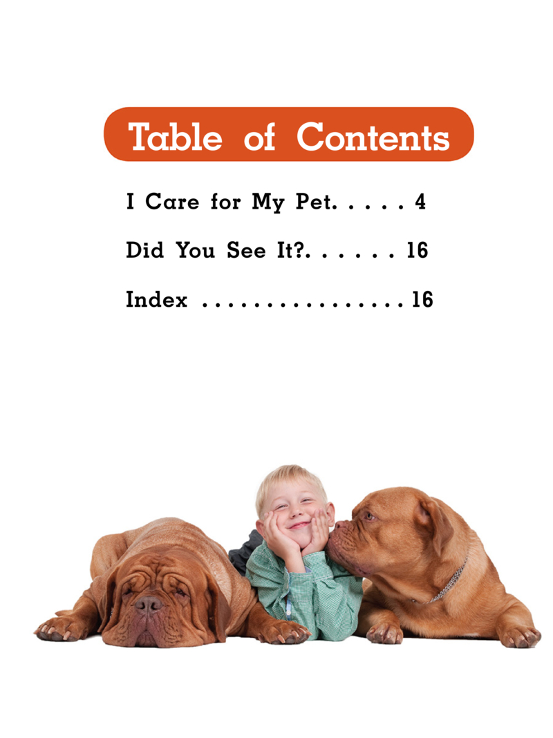 I Care For My Pet book cover