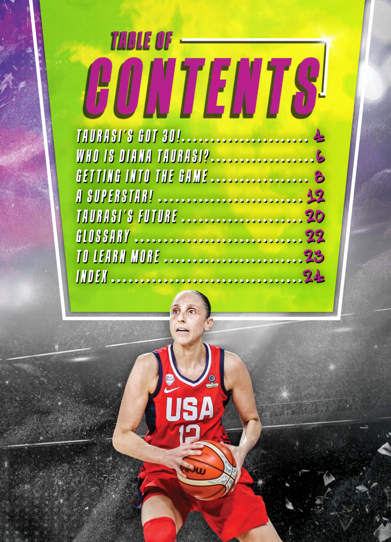 Sports Superstars: Diana Taurasi book cover