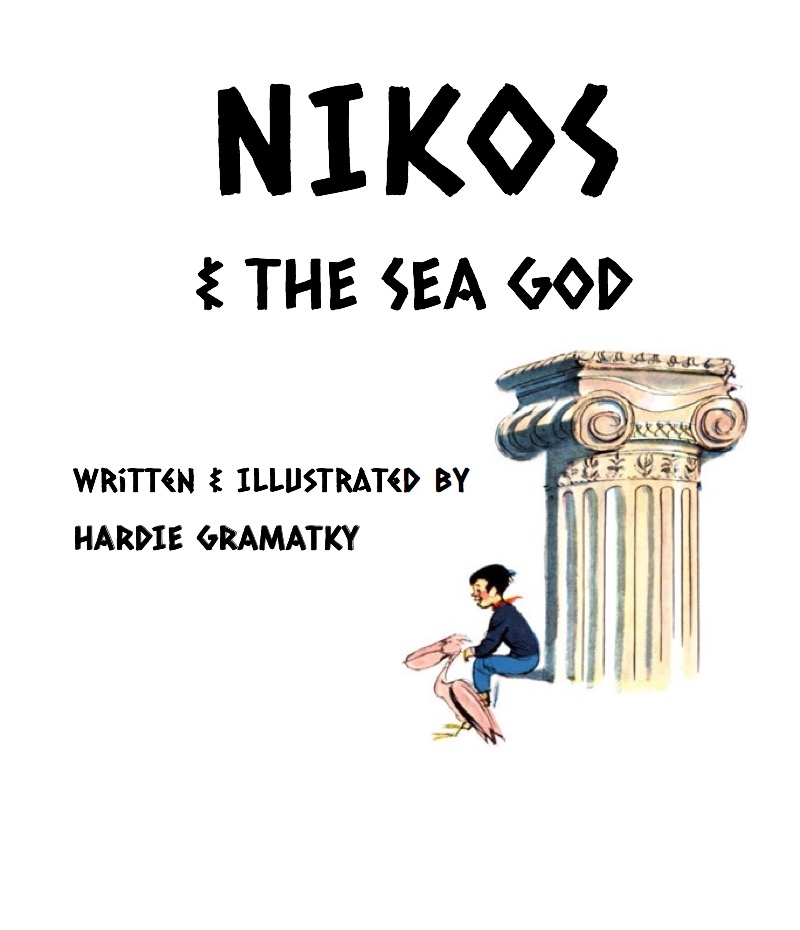 Nikos and the Sea God book cover
