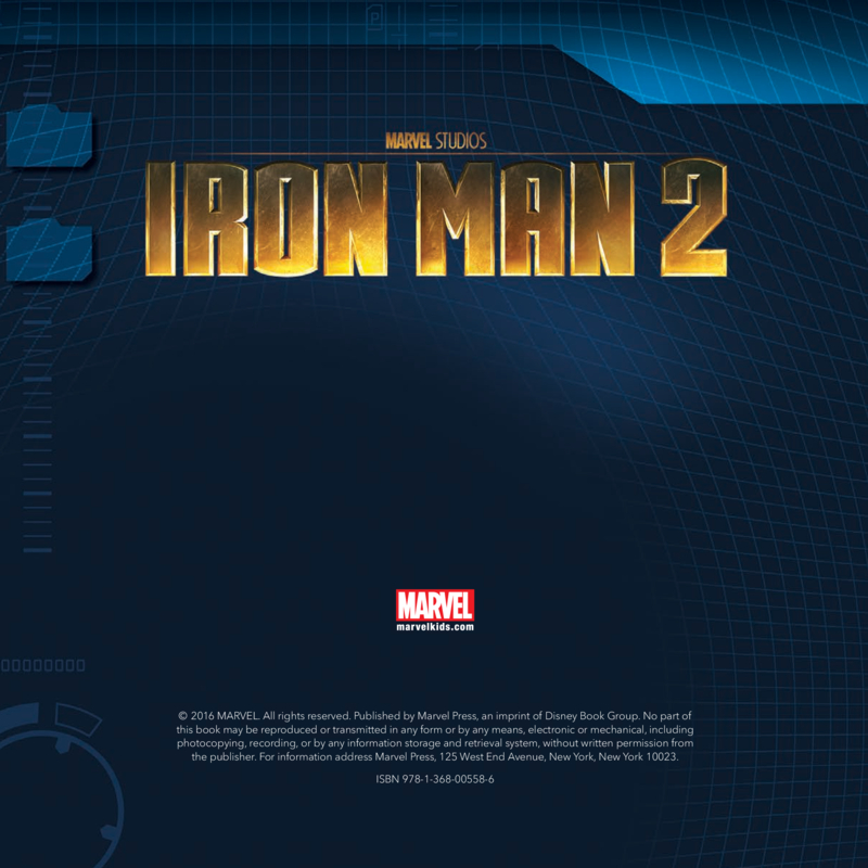 Iron Man 2 book cover