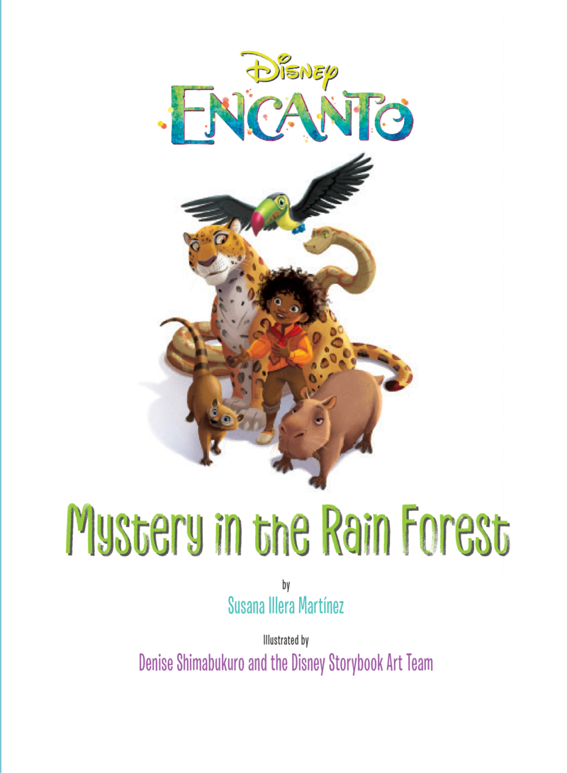Mystery in the Rain Forest (Little Golden Book) book cover