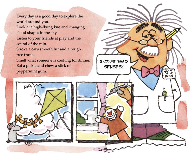 Professor I.Q. Explores the Senses — page 1