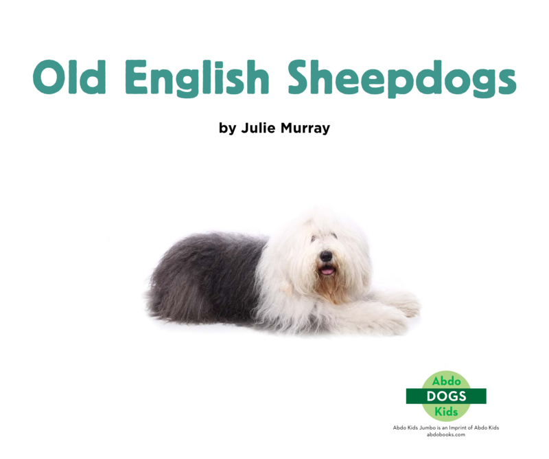 Old English Sheepdogs book cover