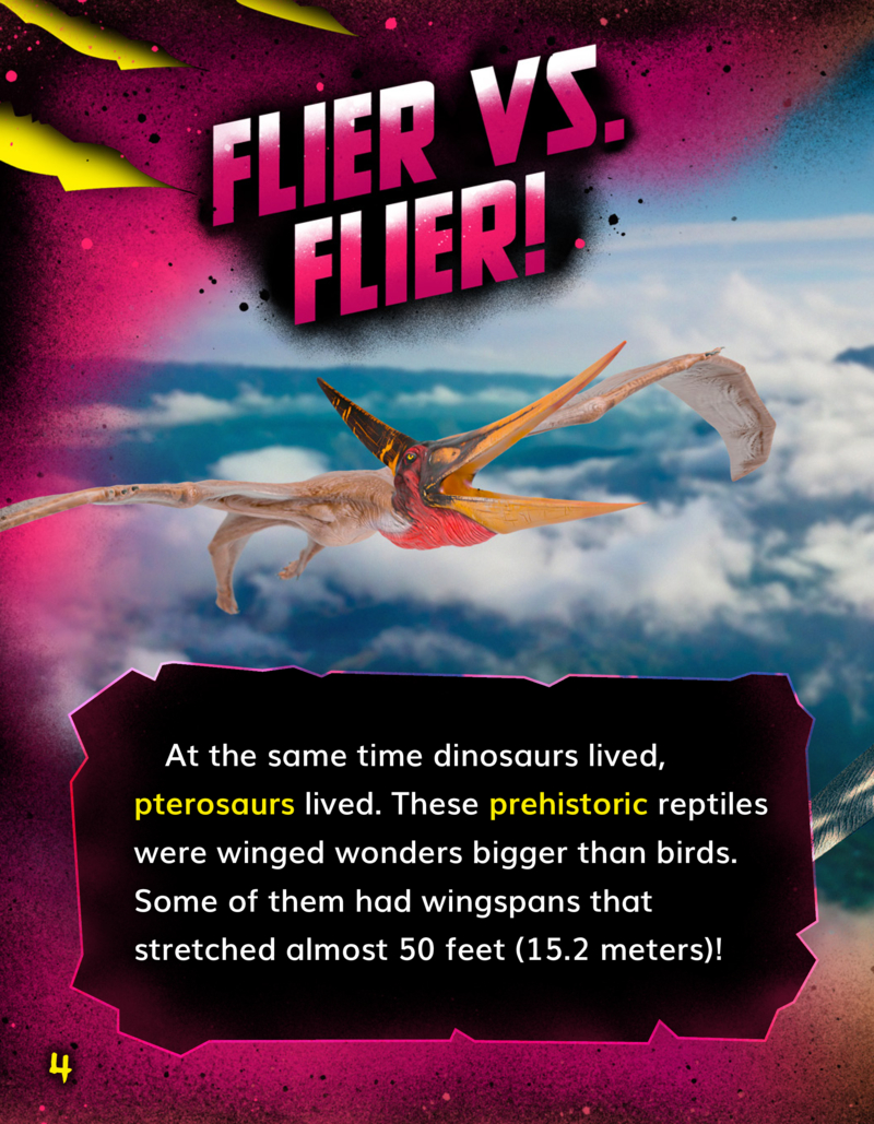 Prehistoric Battles: Pteranodon vs. Quetzalcoatlus — page 1