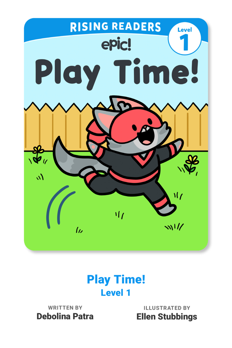 Kitten Ninja Level 1: Play Time! book cover
