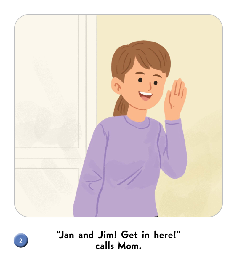 Jan and Jim Get a Map — page 1