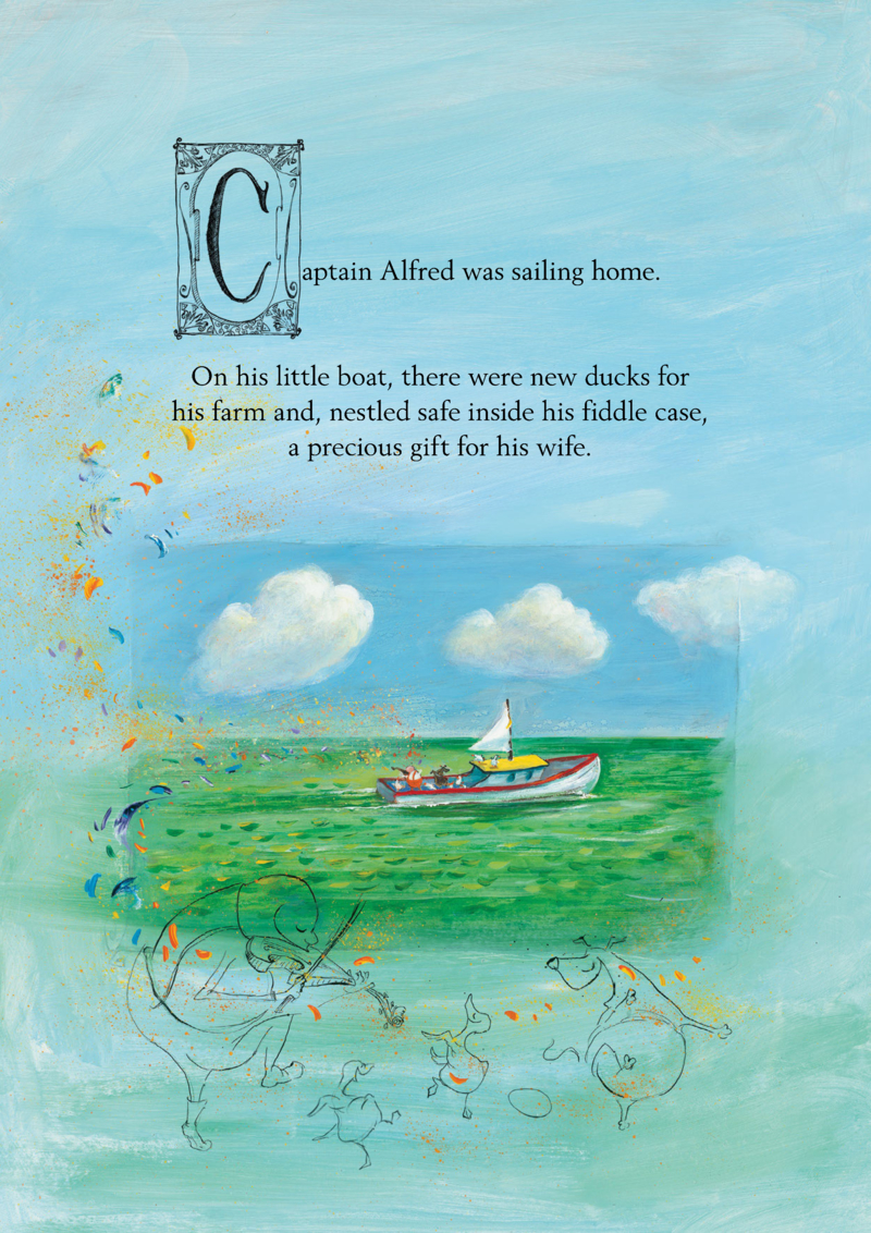 The Unexpected Love Story of Alfred Fiddleduckling — page 1