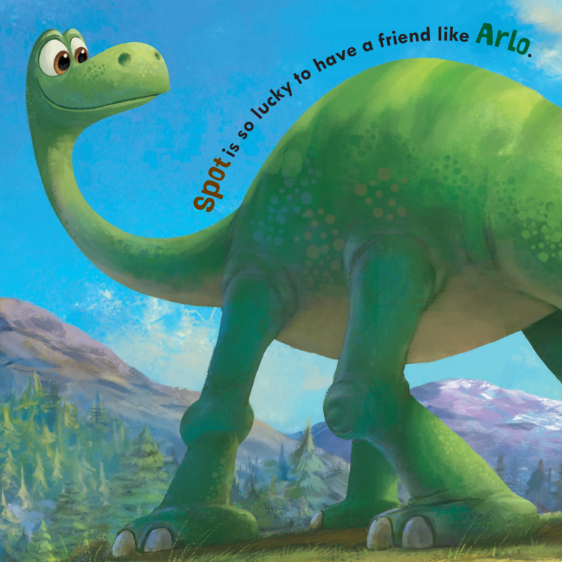 A Dino Named Arlo, a Boy Named Spot — page 1