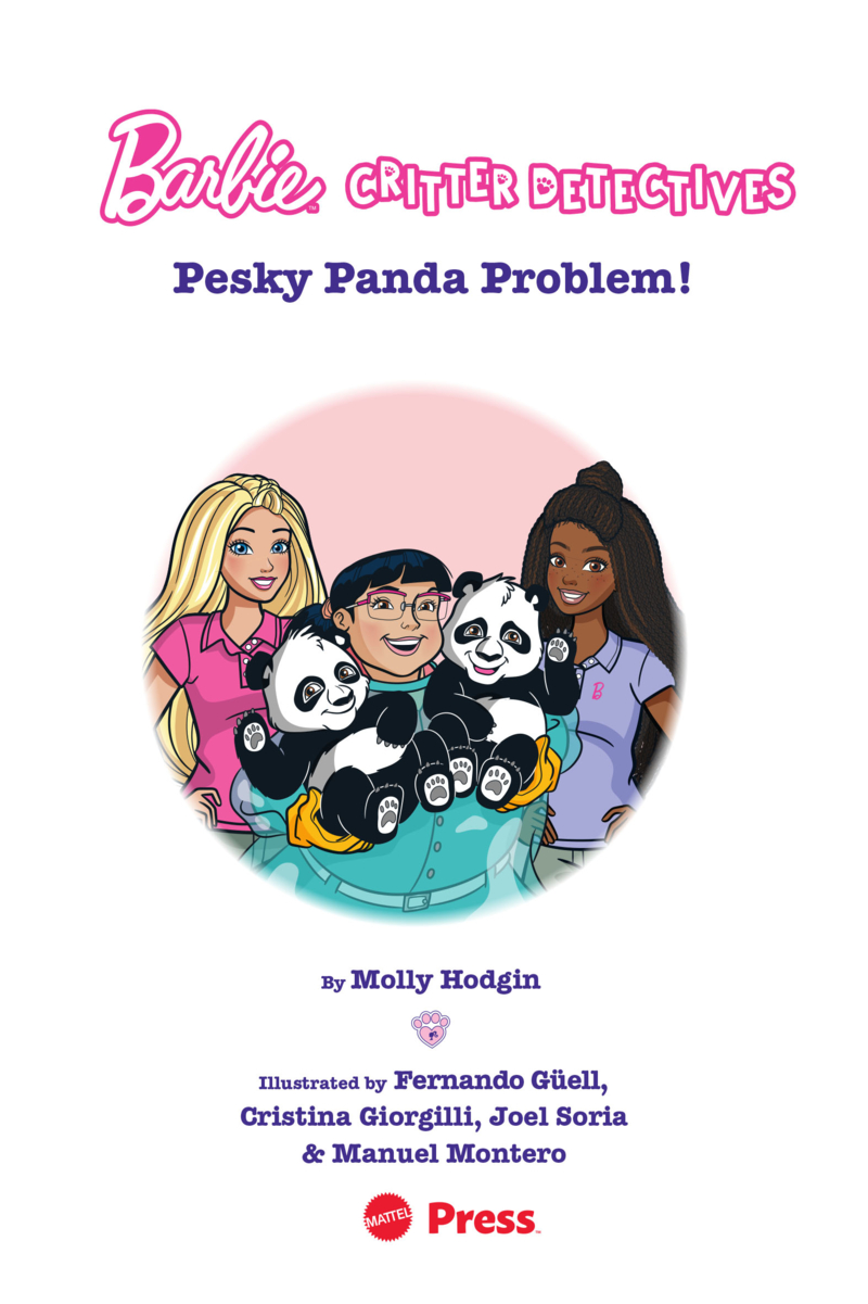 Barbie Critter Detectives: Pesky Panda Problem! book cover