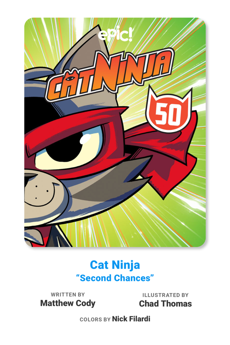 Cat Ninja Book 50: Second Chances book cover
