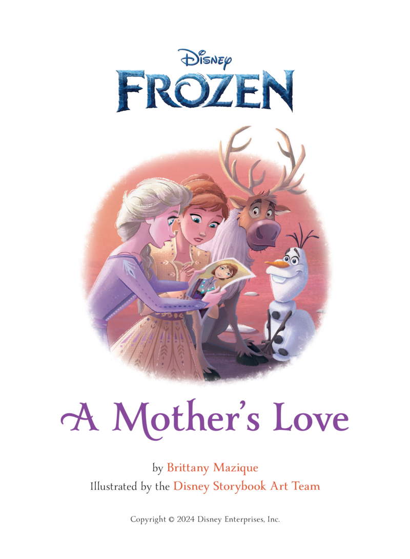 Frozen: A Mother’s Love book cover