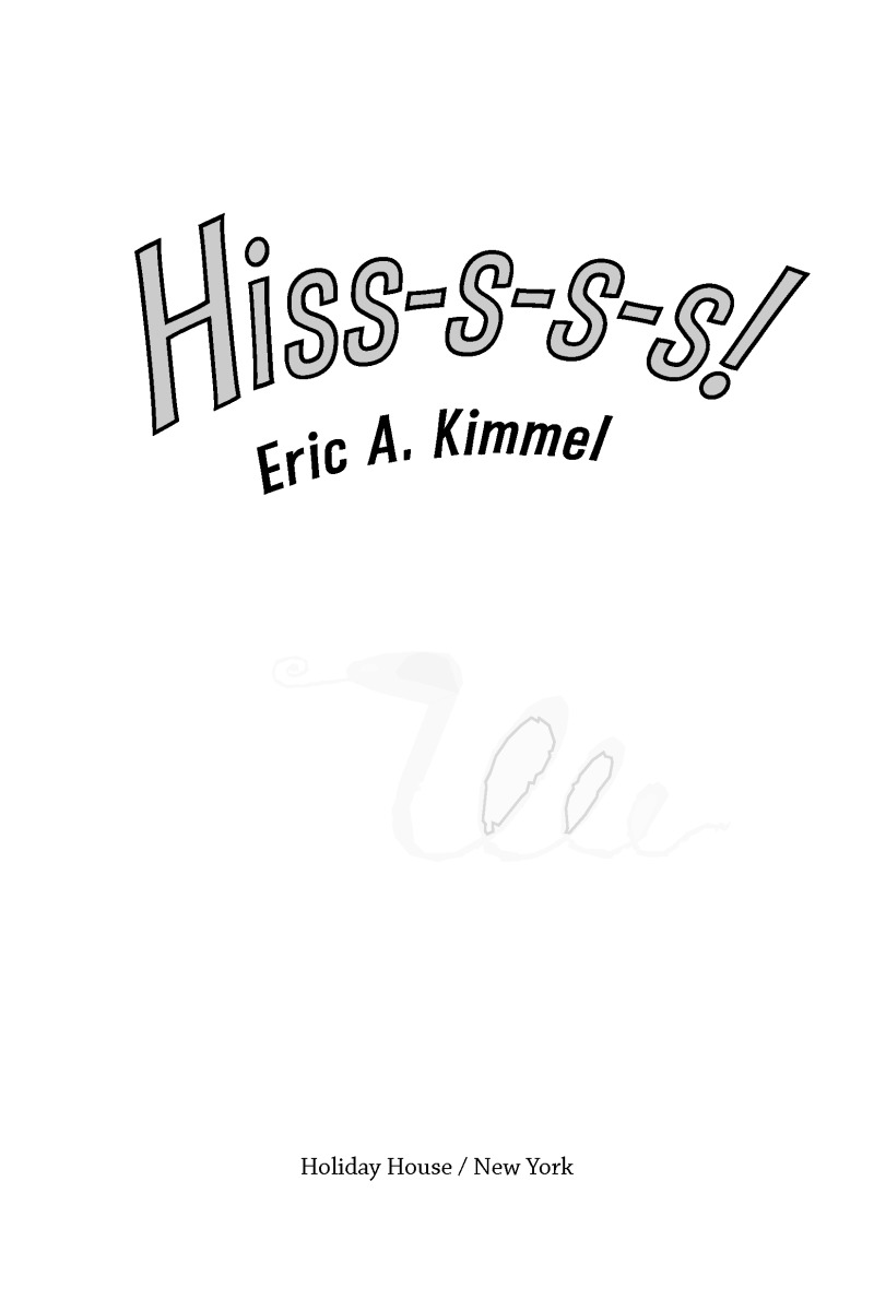 Hiss-s-s-s! book cover