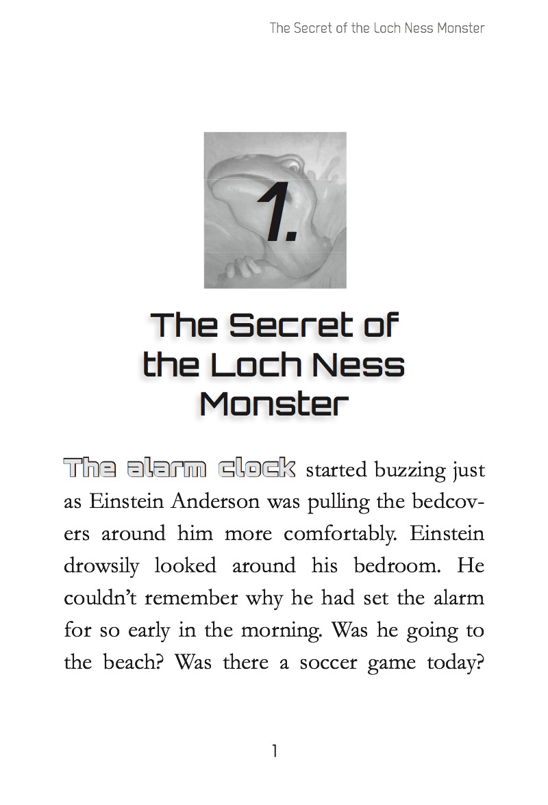 The Secret of the Loch Ness Monster and Other Cases #3 — page 1