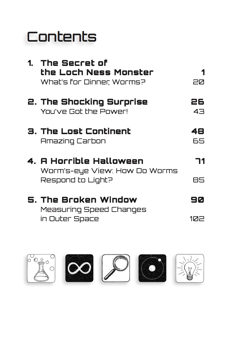The Secret of the Loch Ness Monster and Other Cases #3 book cover