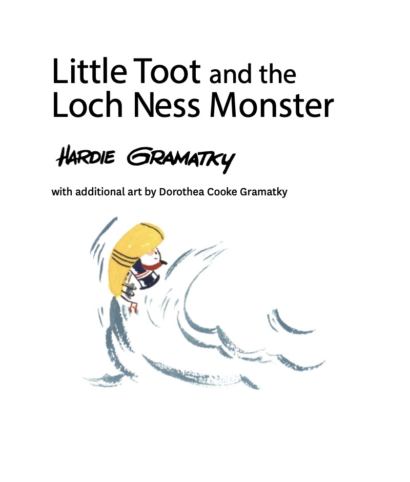 Little Toot And The Loch Ness Monster book cover
