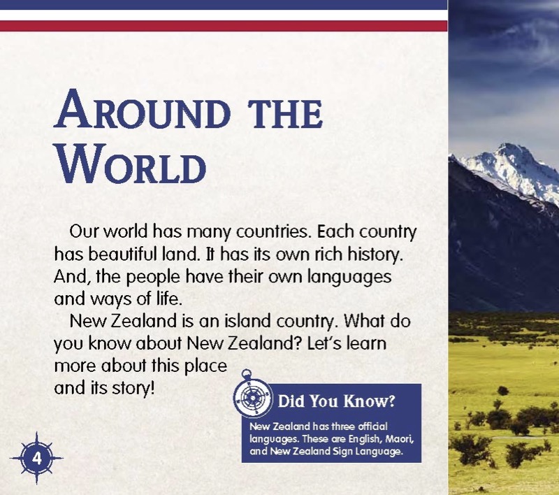 Explore the Countries: New Zealand — page 1
