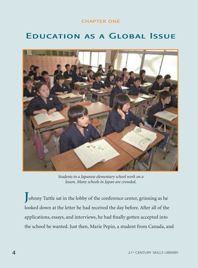 Global Perspectives: Education — page 1
