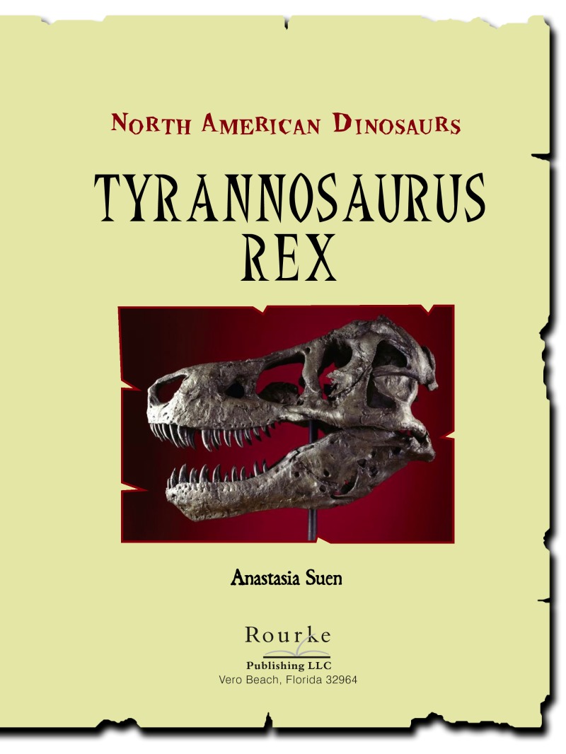 North American Dinosaurs: Tyrannosaurus Rex book cover