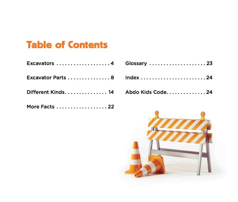 Construction Machines: Excavators book cover