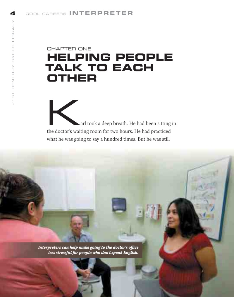 Cool Careers: Interpreter — page 1