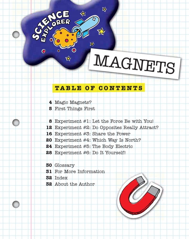 Science Explorer: Magnets book cover