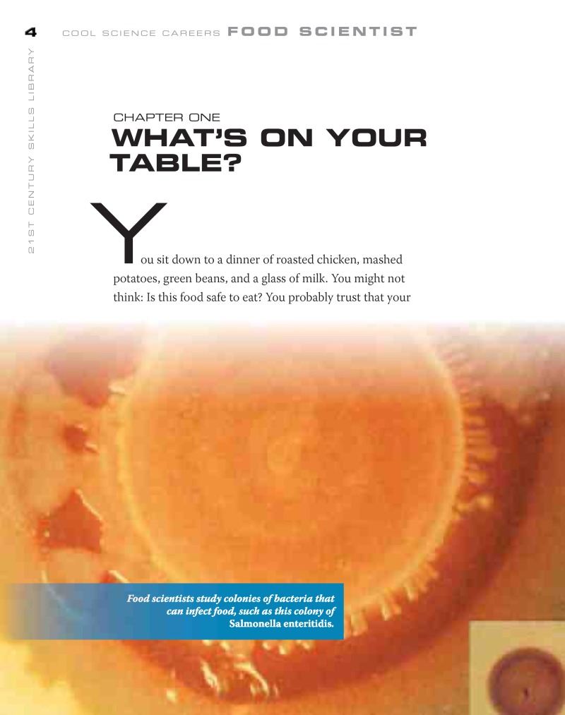 Cool Science Careers: Food Scientist — page 1