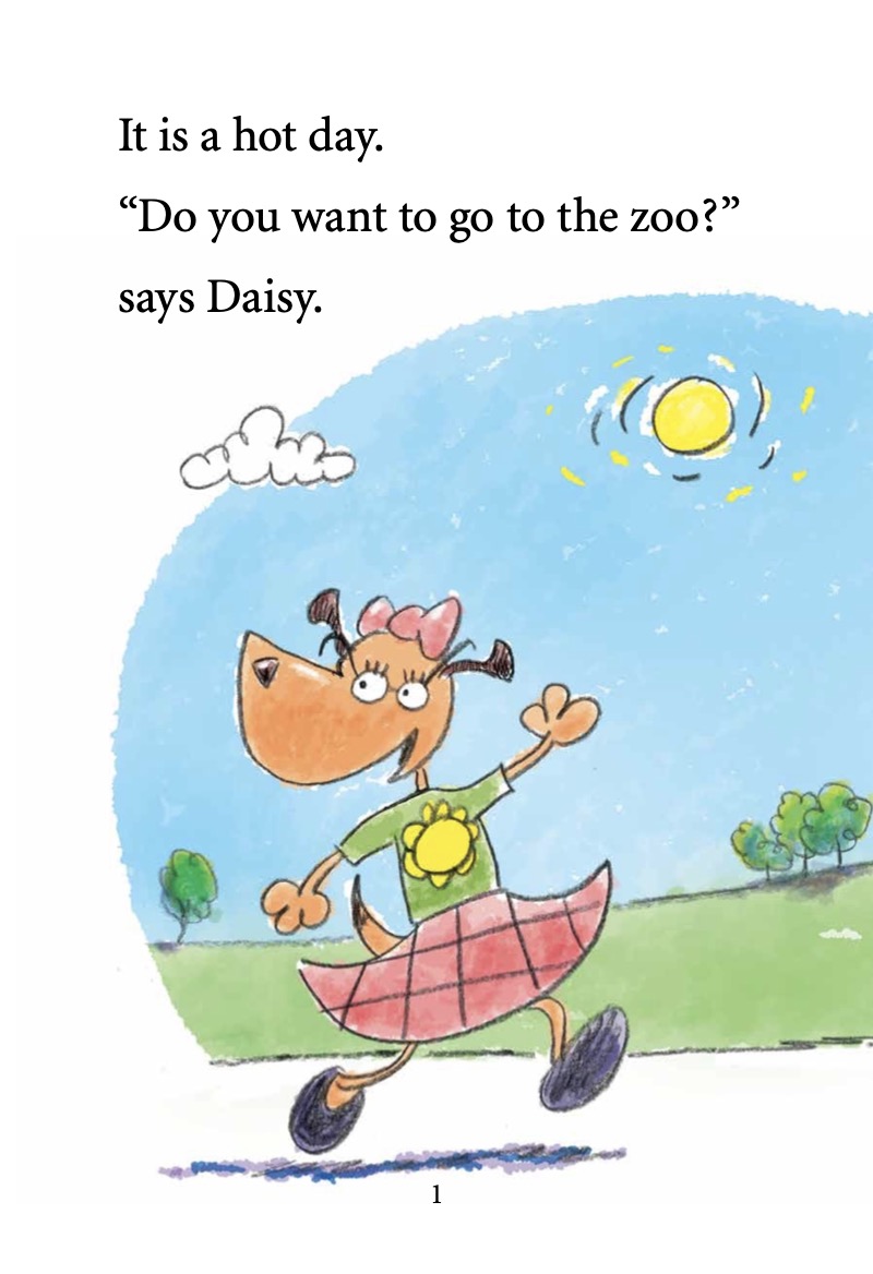 Digger and Daisy Go to the Zoo — page 1
