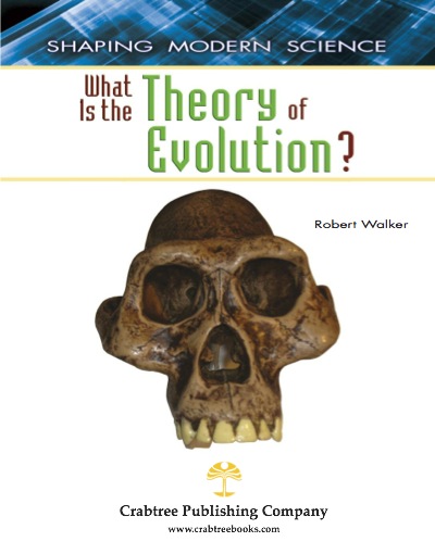 What Is The Theory Of Evolution? book cover
