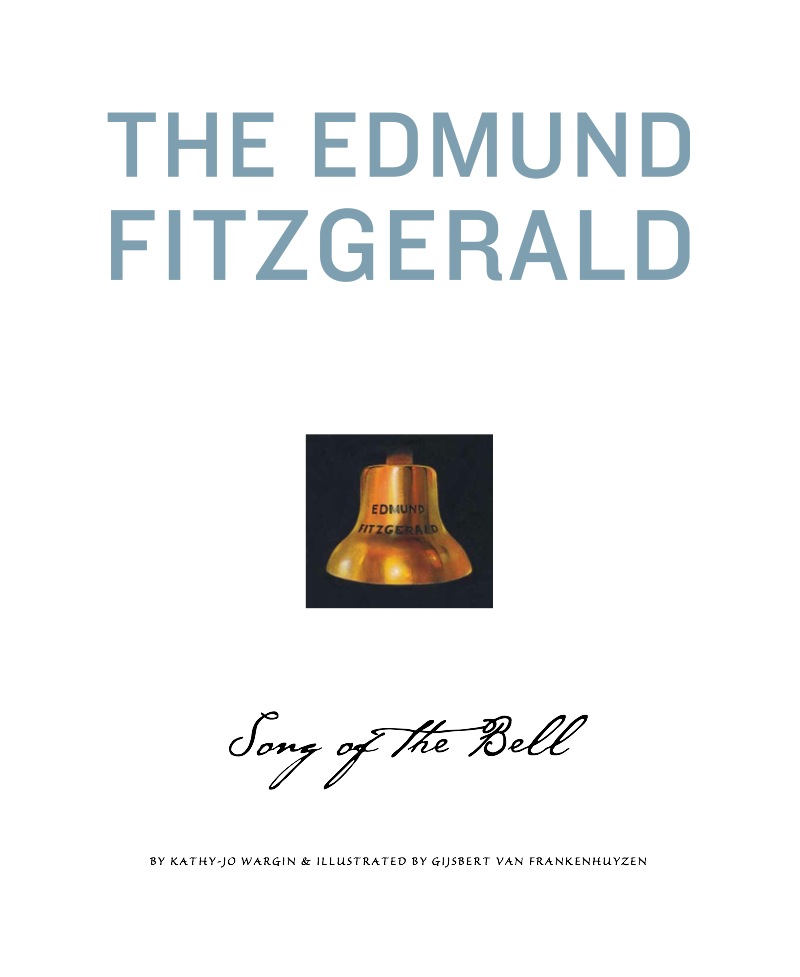 The Edmund Fitzgerald: The Song of the Bell book cover