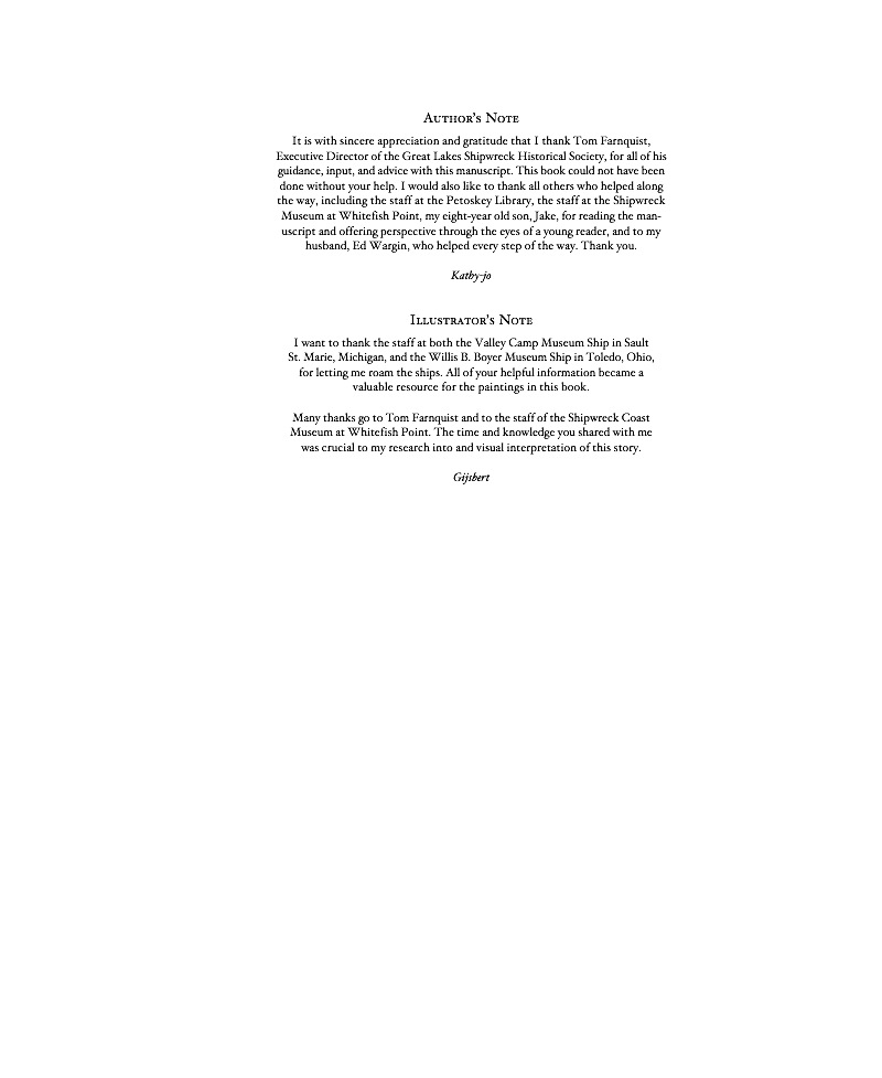 The Edmund Fitzgerald: The Song of the Bell — page 1